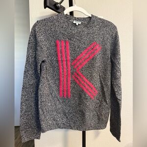 Kenzo Gray Wool Sweater